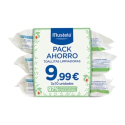 MUSTELA TOALLITAS TRIO