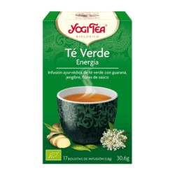 YOGI TEA TE VERDE ENRGIA 17 BOLSAS