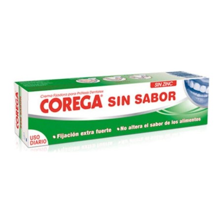 COREGA SIN SABOR 70 ML BLANCO Y VERDE