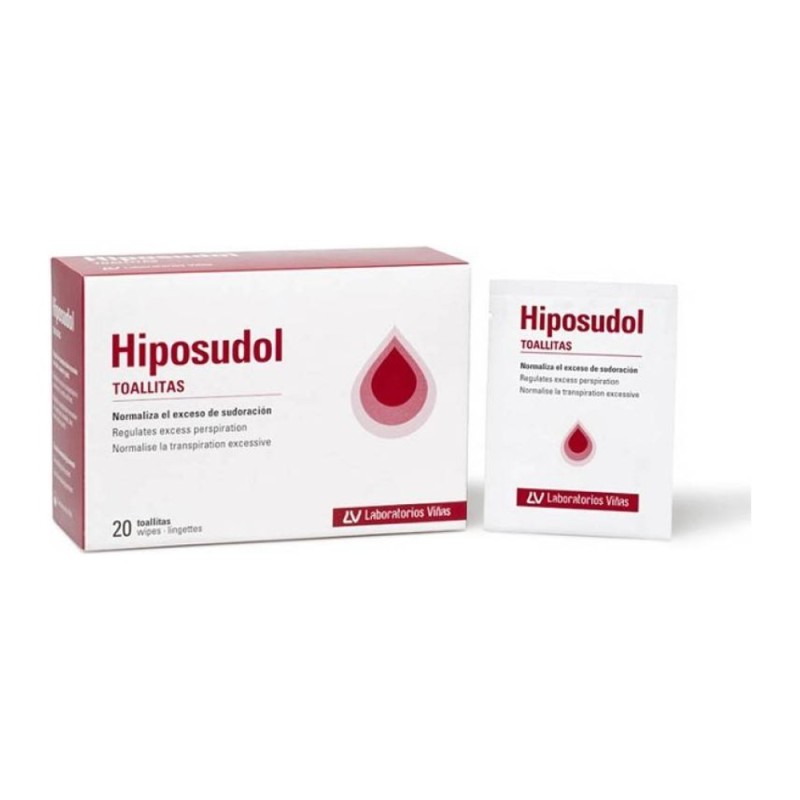 HIPOSUDOL TOALLITAS 3 ML 20 TOALLITAS