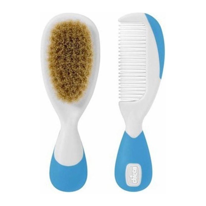 CHICCO PEINE NATURAL AZUL