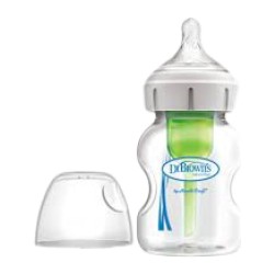 DR BROWNS BIBERON VIDRIO 150 ML BOCA ANCHA