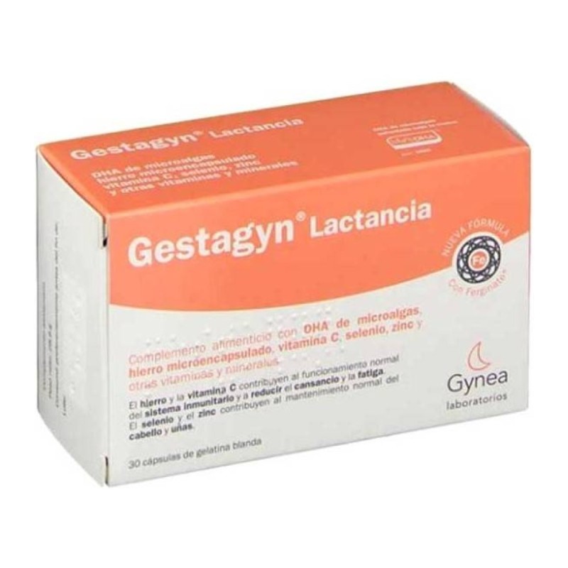 GESTAGYN LACTANCIA 30 CAPS