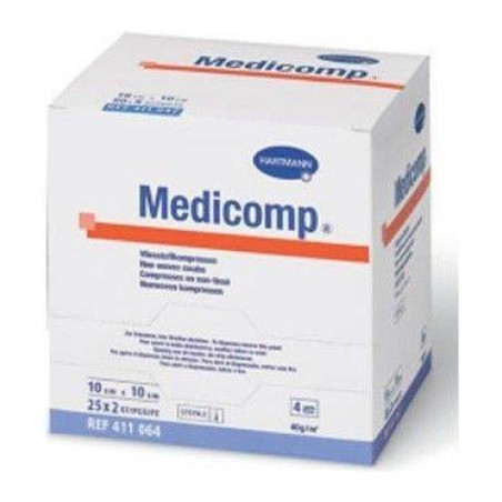 MEDICOMP COMPRESAS  ESTERIL 10 X 20