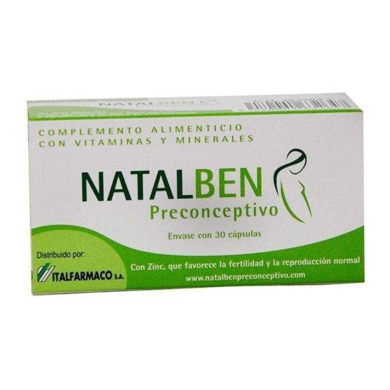 NATALBEN PRECONCEPTIVO 30 CAP