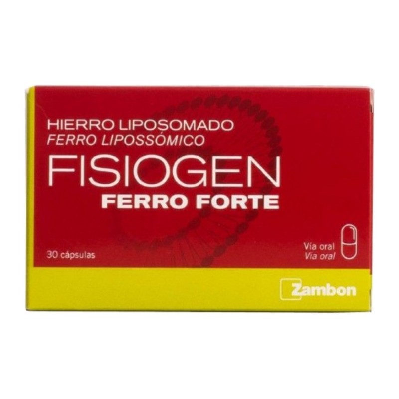 FISIOGEN FERRO FORTE CAPS 30 CAPS