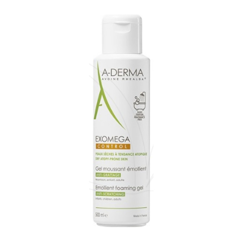 A-DERMA CONTROL EXOMEGA GEL LIMPIADOR  500 ML