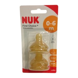 NUK TETINA SILICONA 0-6M ORIFICIO XL