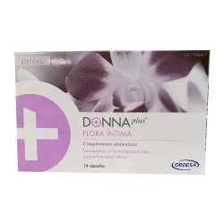 DONNA PLUS+ FLORA INTIMA 14 CAPSULAS