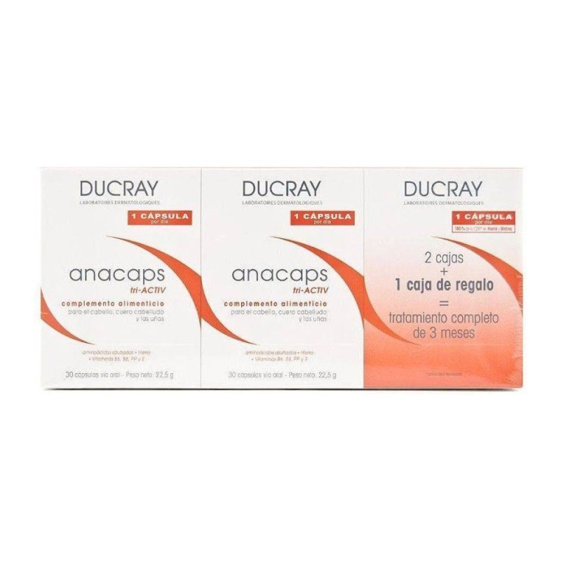 DUCRAY ANACAPS REACTIV 2+1 MES GRATIS