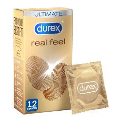DUREX REAL FEEL PRESERVATIVO ACTUAL12 U