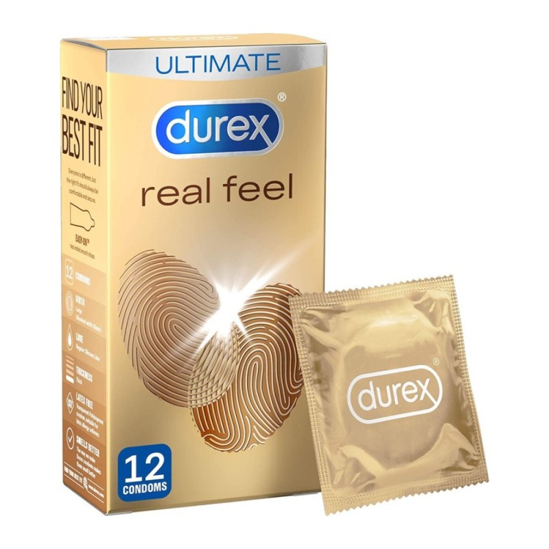 DUREX REAL FEEL PRESERVATIVO ACTUAL12 U