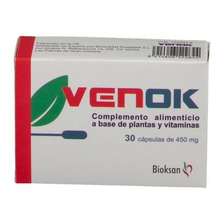 VENOK CAPSULAS 450 MG 30 CAPS