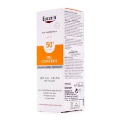 EUCERIN SUN PROTECTION 50+ GEL CREME ROSTRO OIL