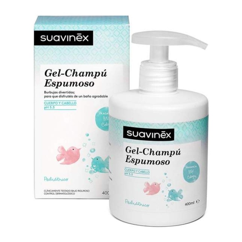 SUAVINEX PEDIATRIC GEL CHAMPU ESPUMOSO 500 ML