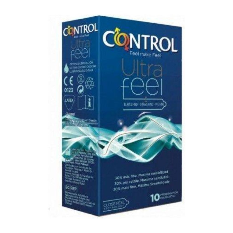 CONTROL ULTRAFEEL PRESERVATIVOS 10 U