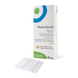 THEALOZ DUO GEL ESTERIL UNIDOSIS 0.4 G ML 30 UNI
