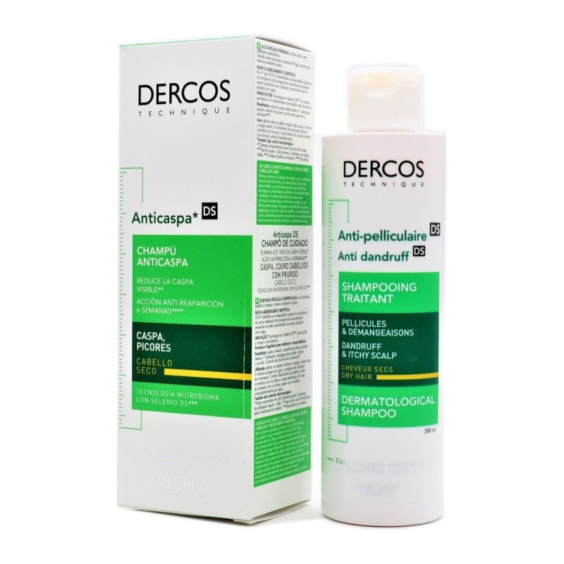 DERCOS CHAMPU ANTICASPA C.SECO