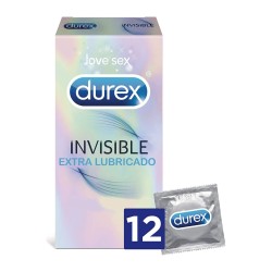 DUREX INVISIBLE EXTRA FINO EXTRA LUBRICADO