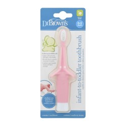 DR BROWN´S CEPILLO DIENTES BEBE ROSA ELEFANTE