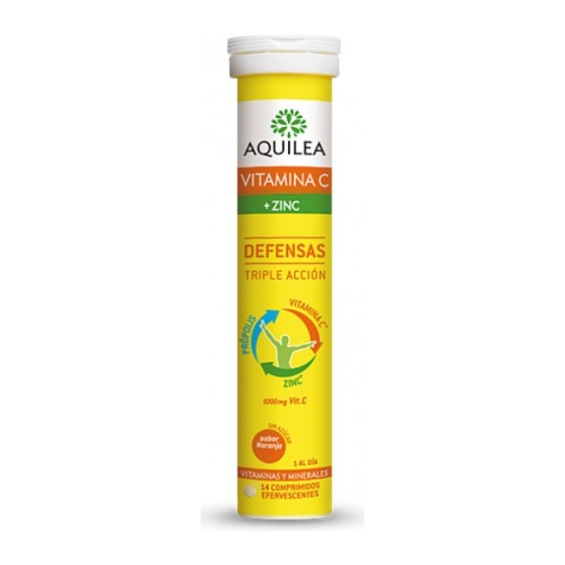AQUILEA VIT C+ZN 14 COMP