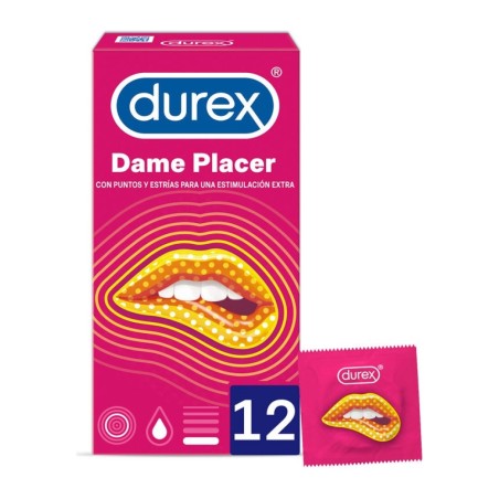 PROFILACTICOS DUREX PLEASURE ME 12UN