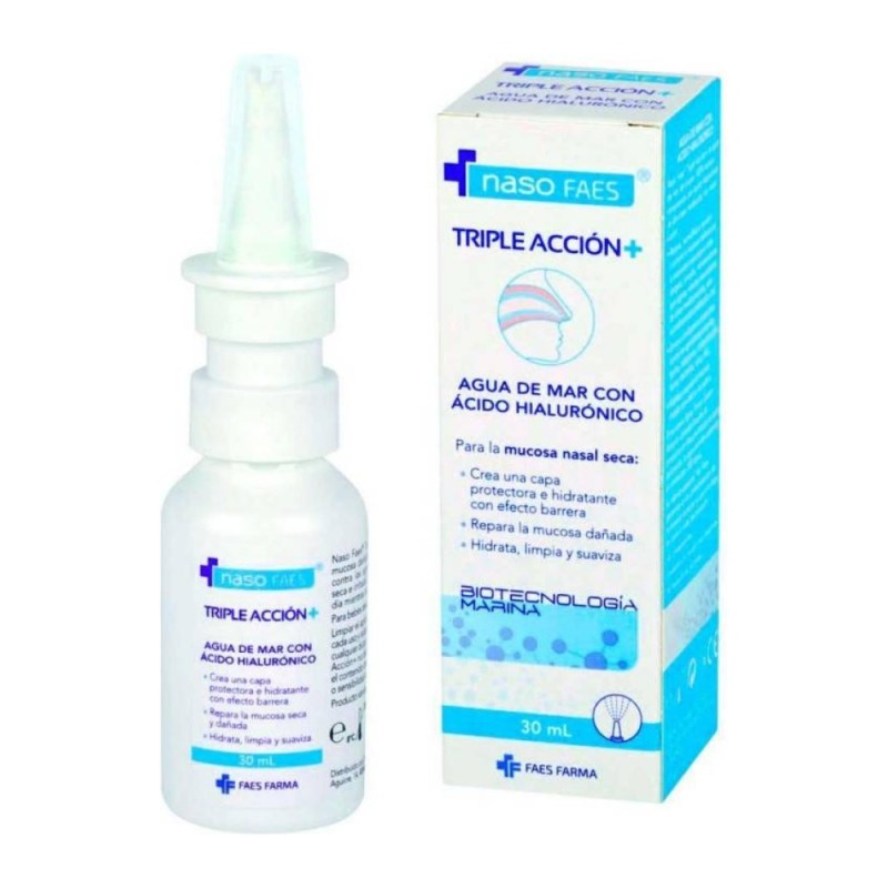 NASO FAES TRIPLE ACCION+ LIMPIEZA NASAL 30 ML