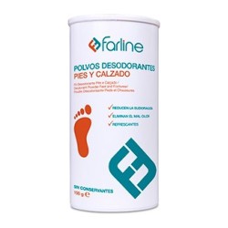 FARLINE DESODORANTE POLVO PIES Y CALZADO 100 G