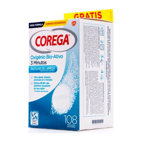 COREGA OXIGENO BIO-ACTIVO 108 TABLETAS