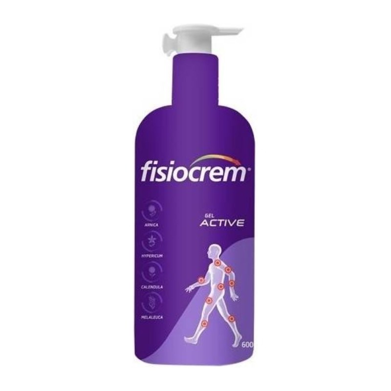 FISIOCREM GEL ACTIVE 1 TUBO 600 ML