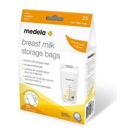 BOLSAS PARA LECHE MATERNA MEDELA 25 U