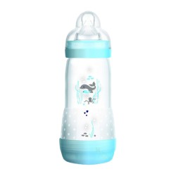 MAM BIBERON ANTICOLICO EASY START 320ML AZUL