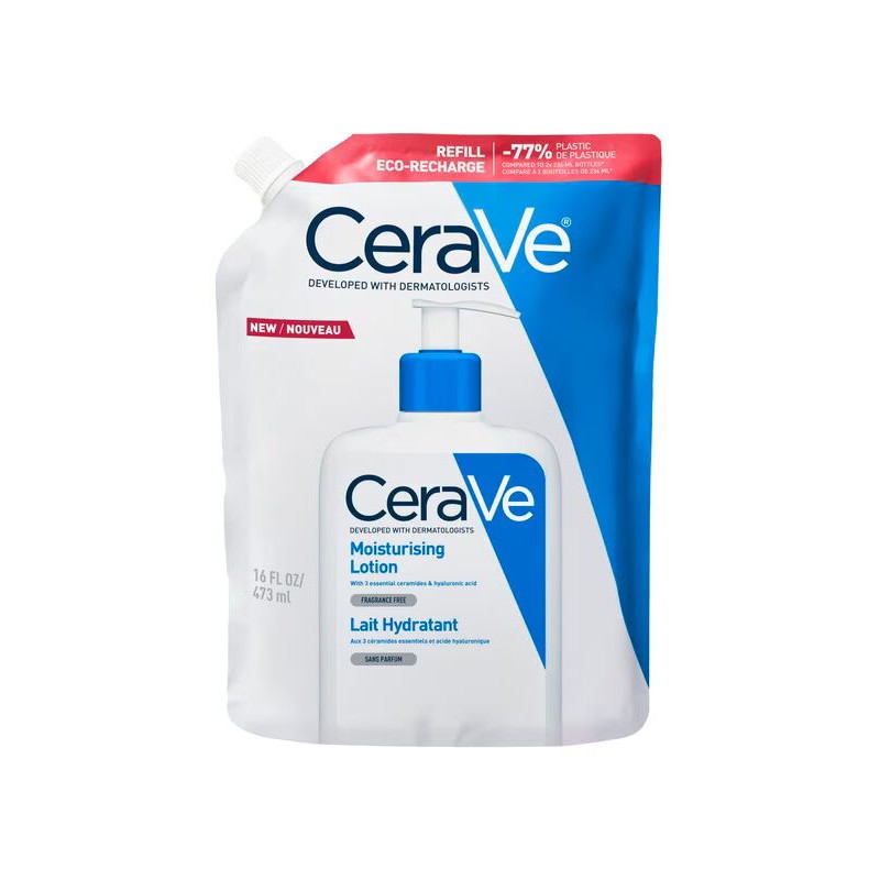 LOCION HIDRATANTE CERAVE 1 ENVASE 473 ML RECARGA
