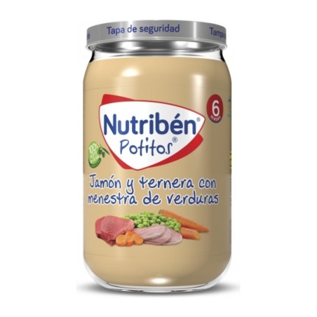 MENESTRA DE VERDURA JAMON Y TERNERA NUTRIBEN