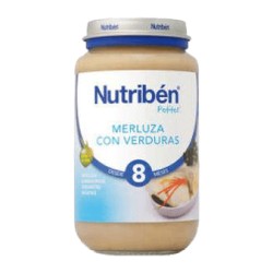 NUTRIBEN MERLUZA CON VERDURA 250 G GRANDOTE