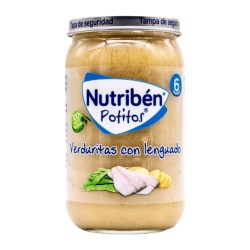 NUTRIBEN VERDURITAS CON LENGUADO POTITO 235 G