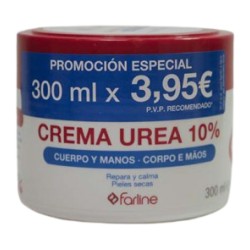 FARLINE CREMA UREA CUERPO Y MANOS 300 ML
