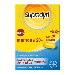 SUPRADYN MEMORIA 50+ 30 COMPRIMIDOS