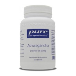 PURE ENCAPSULATIONS ASHWAGANDHA 60 CAPSULAS