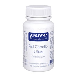 PURE ENCAPSULATIONS PIEL CABELLO UÑAS 60 CAPSULA