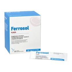 FERROSOL FLASH 30 SOBRES BUCODISPERSABLES