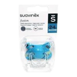 CHUPETE FISIOLOGICO SILICONA 0-6M SUAVINEX 2 UNI