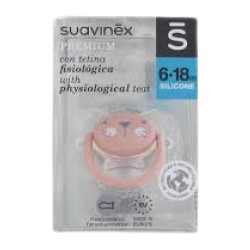 CHUPETE SILICONA FISIOLOGICO SUAVINEX 6-18M 2 UN