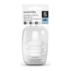 TETINA FLUJO L SILICONA FISIOLOGICA SUAVINEX