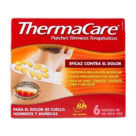 THERMACARE CUELLO HOMBRO MUÑECA 6 U