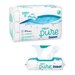 DODOT AQUA PURE TOALLITAS HUMEDAS PARA BEBES 144