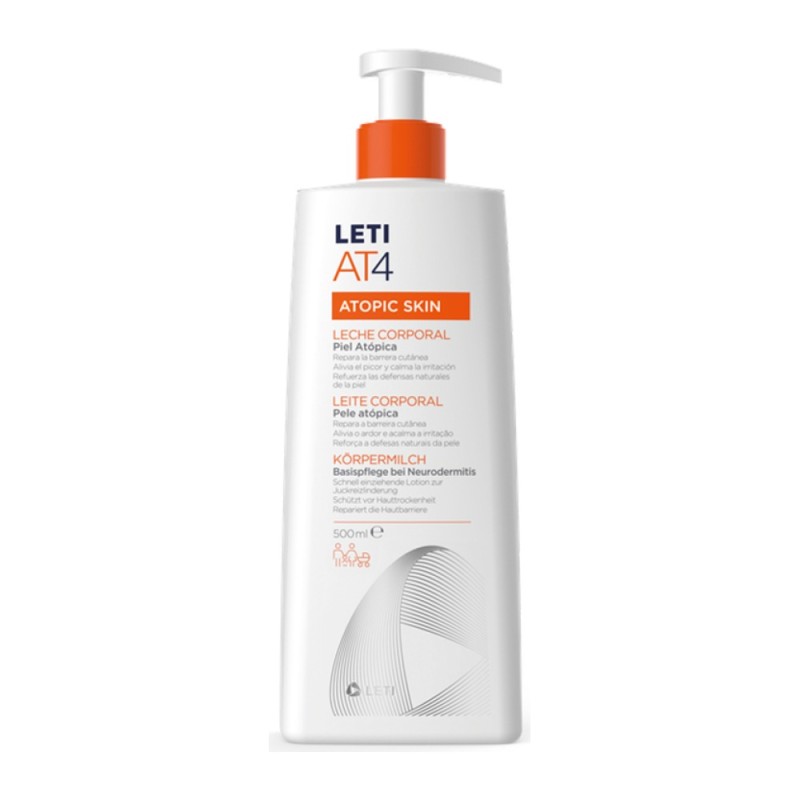 LETI AT4 LECHE CORPORAL 500 ML