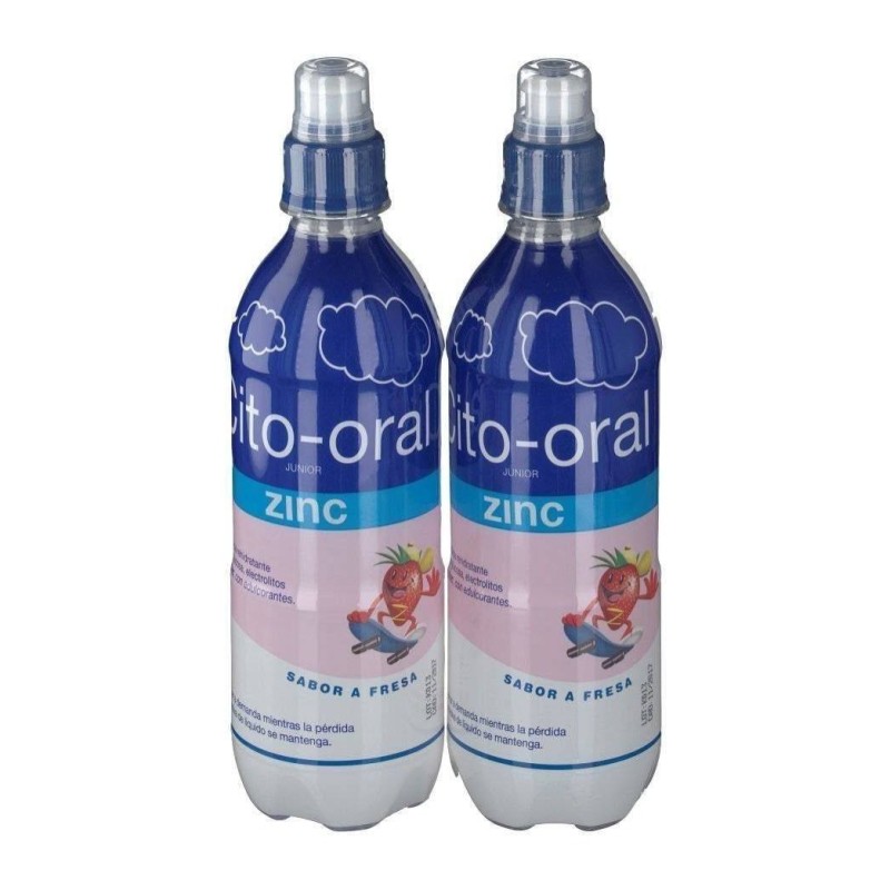 CITO-ORAL JUNIOR ZINC FRESA 2X500 ML