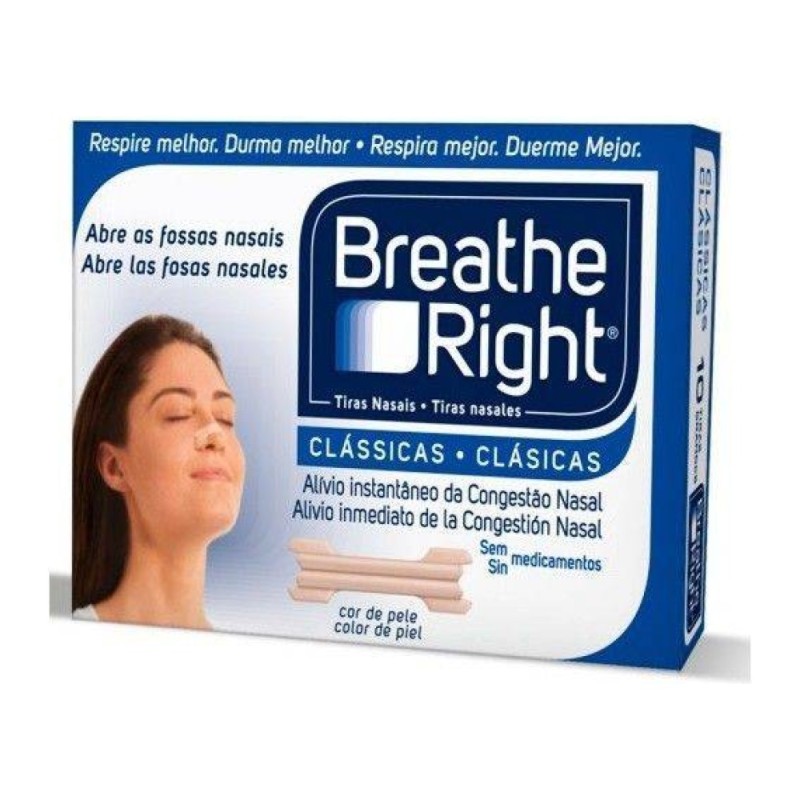 TIRAS NASAL BREATH RIGHT PEQ 30 UNI