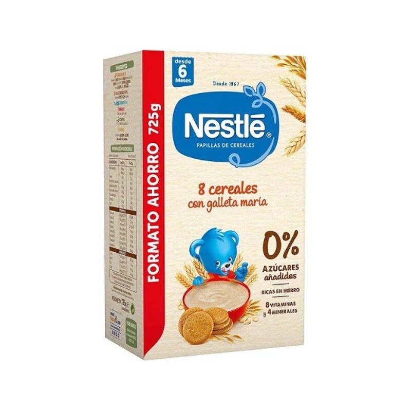 NESTLE PAPILLA 8 CEREALES GALLETA MARIA 725 G 2